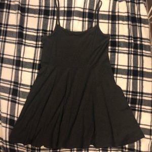 Charcoal grey skater dress from H&M